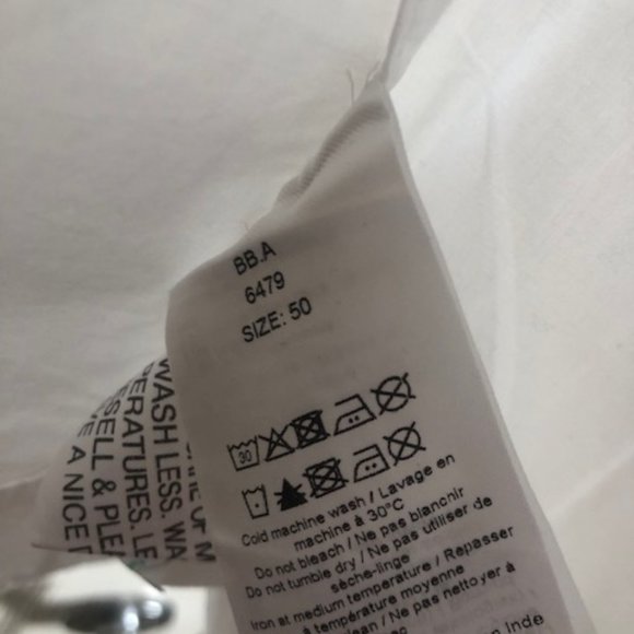 Ganni White Organic Cotton Shirt - Size XXL - Picture 4 of 6